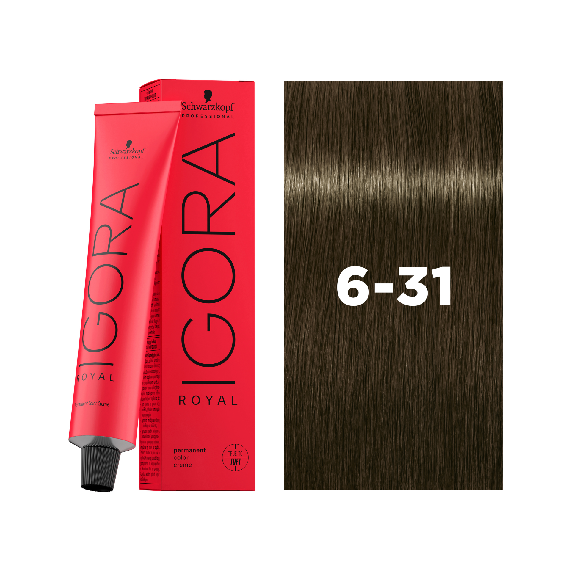 Schwarzkopf Professional Igora Royal Cools 6-31, 60ml
