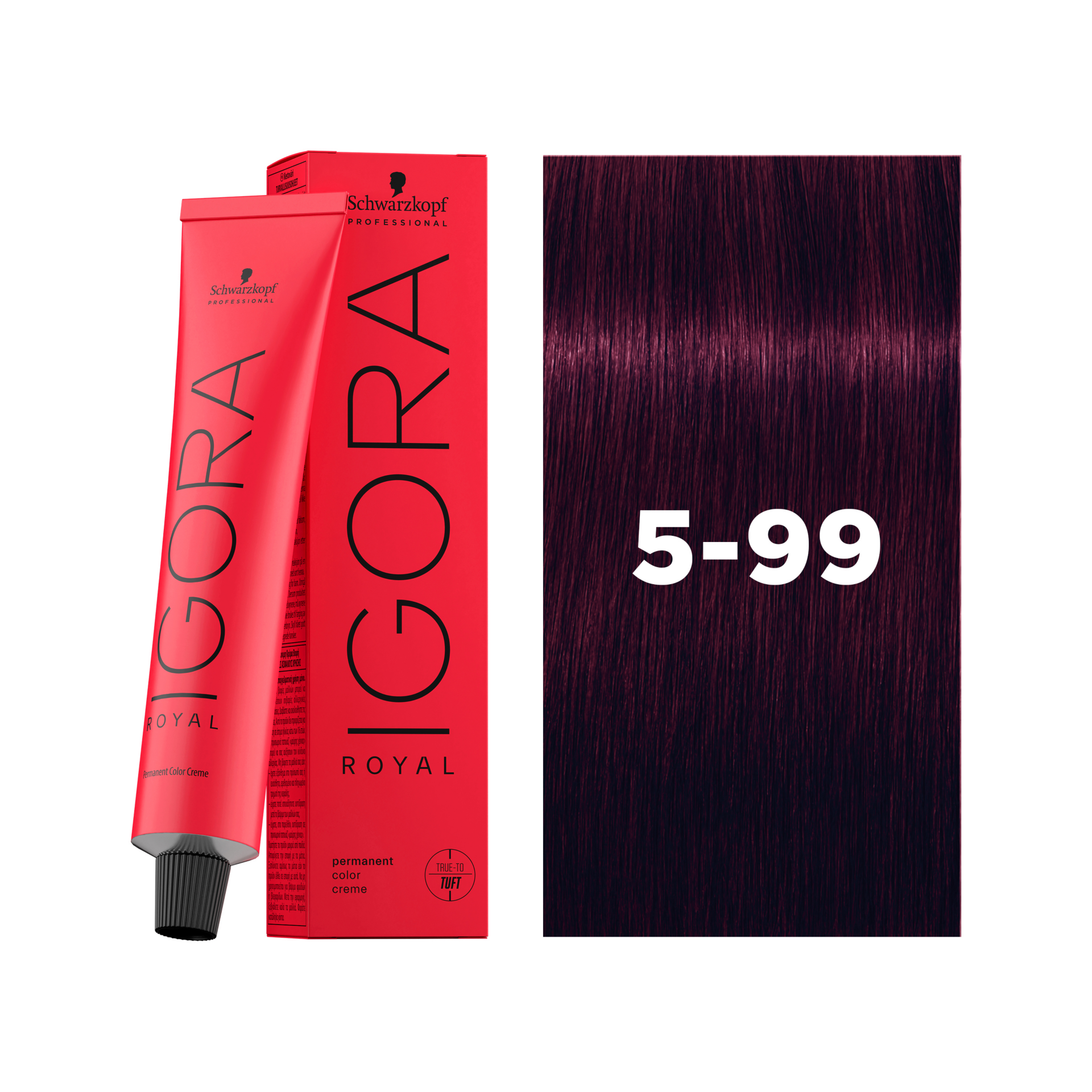 Schwarzkopf Professional Igora Royal 5-99 Light Brown Violet Extra, 60ml