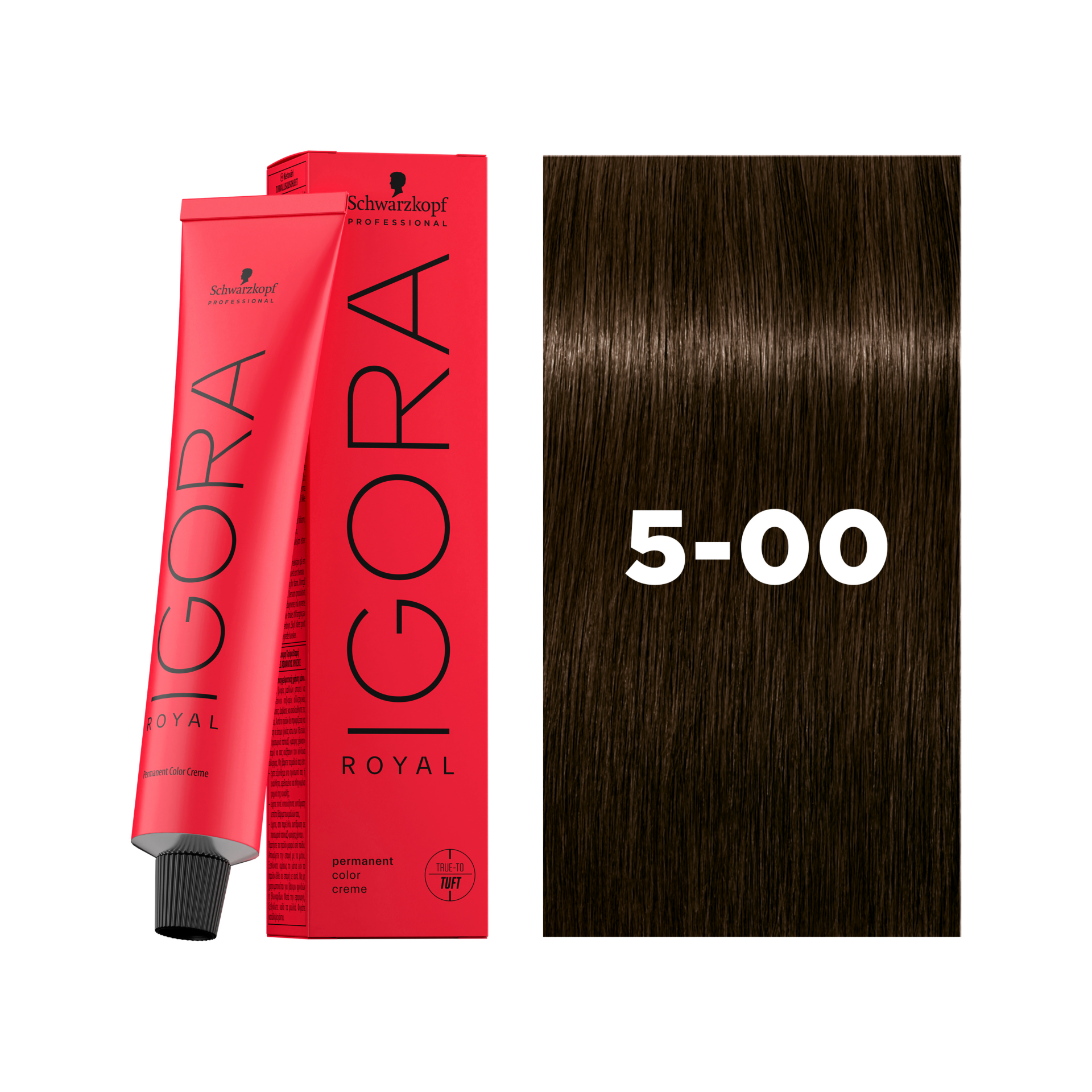 Schwarzkopf Professional Igora Royal 5-00 Light Brown Natural Extra, 60ml
