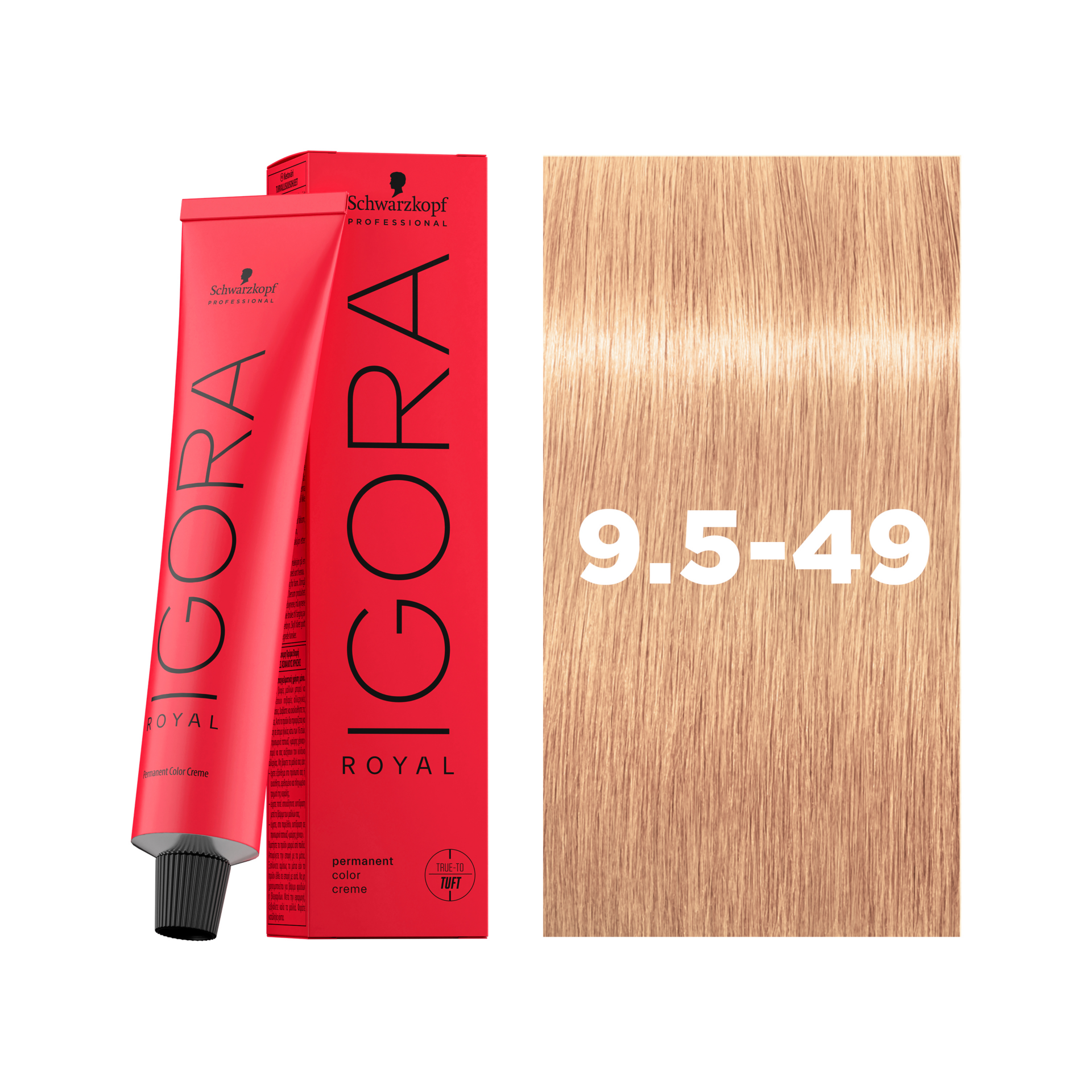 Schwarzkopf Professional Igora Royal 9,5-49 Pastel Nude, 60ml