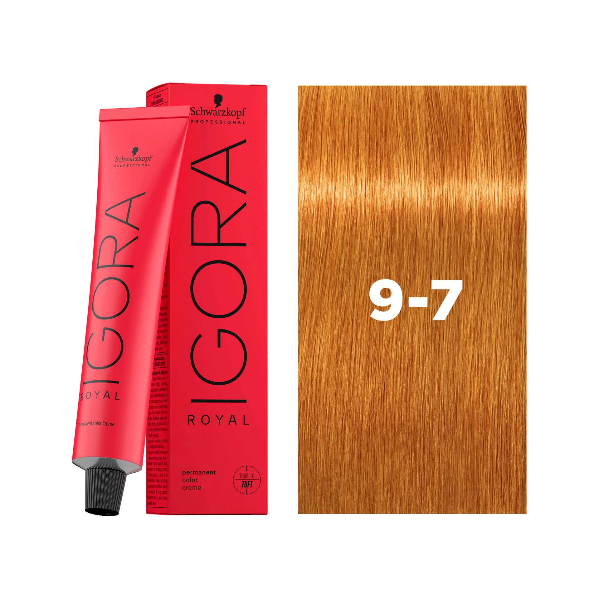 Schwarzkopf Professional Igora Royal 9-7 Extra Light Blonde Copper, 60ml