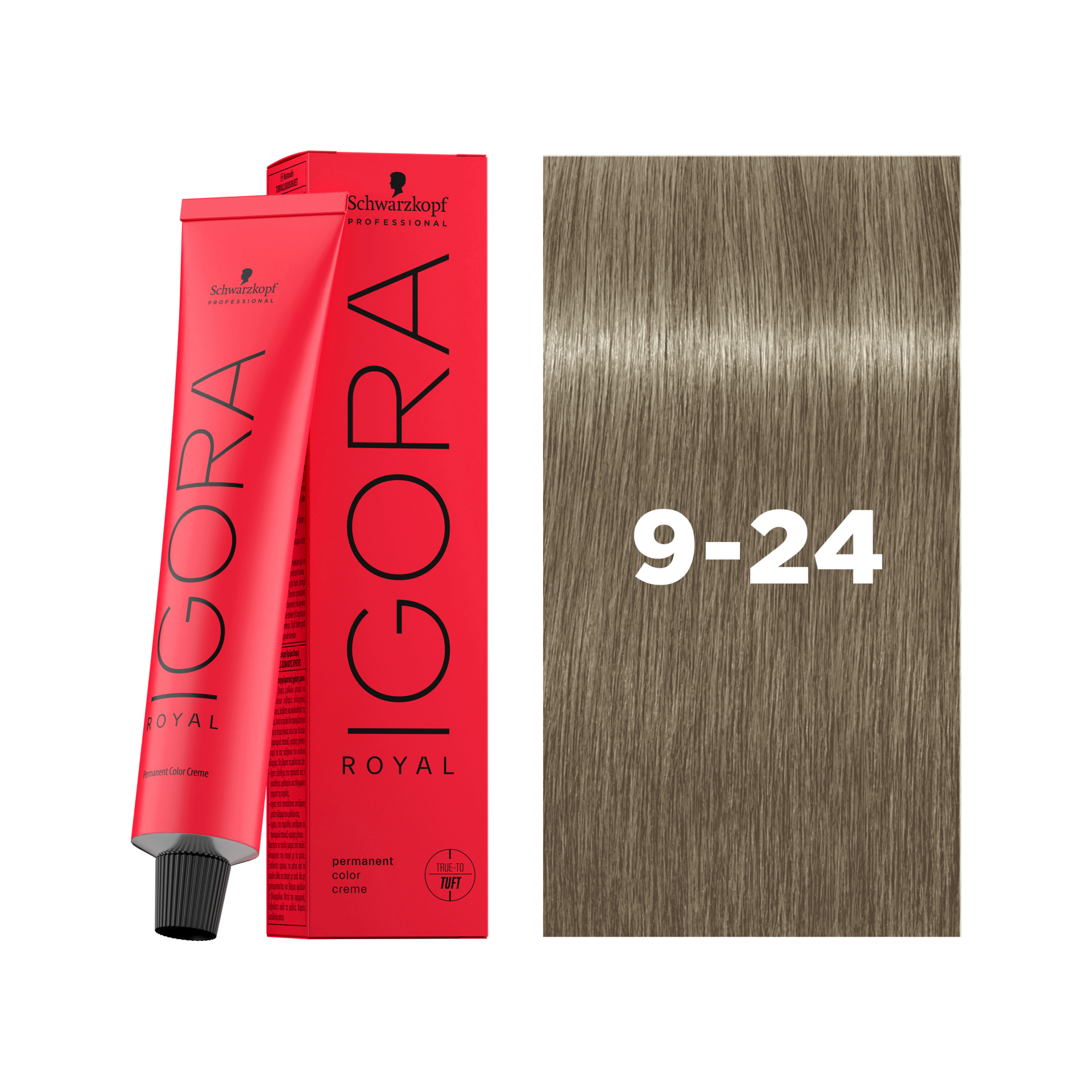 Schwarzkopf Professional Igora Royal 9-24 Extra Light Blonde Ash Beige, 60ml