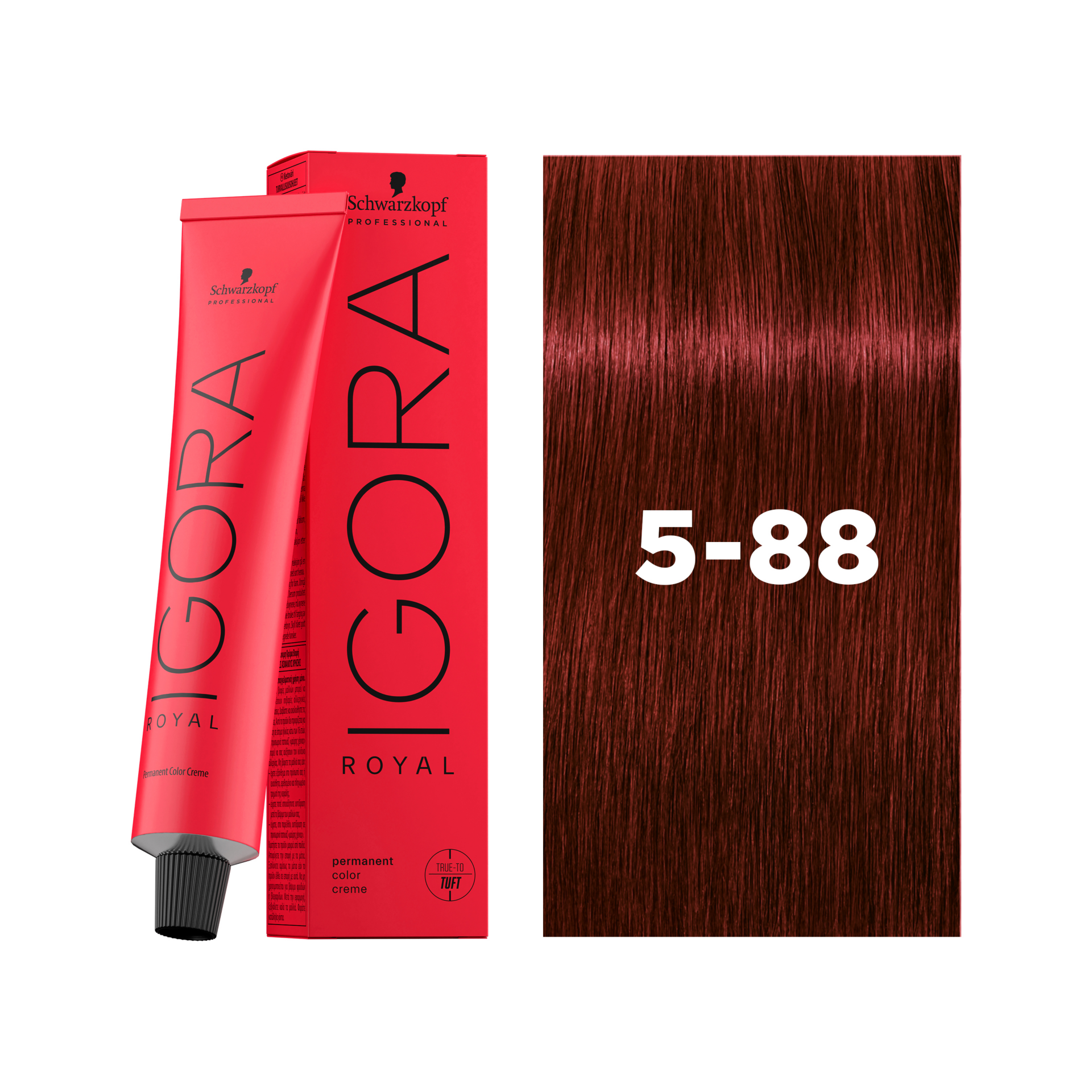 Schwarzkopf Professional Igora Royal 5-88 Light Brown Red Extra, 60ml