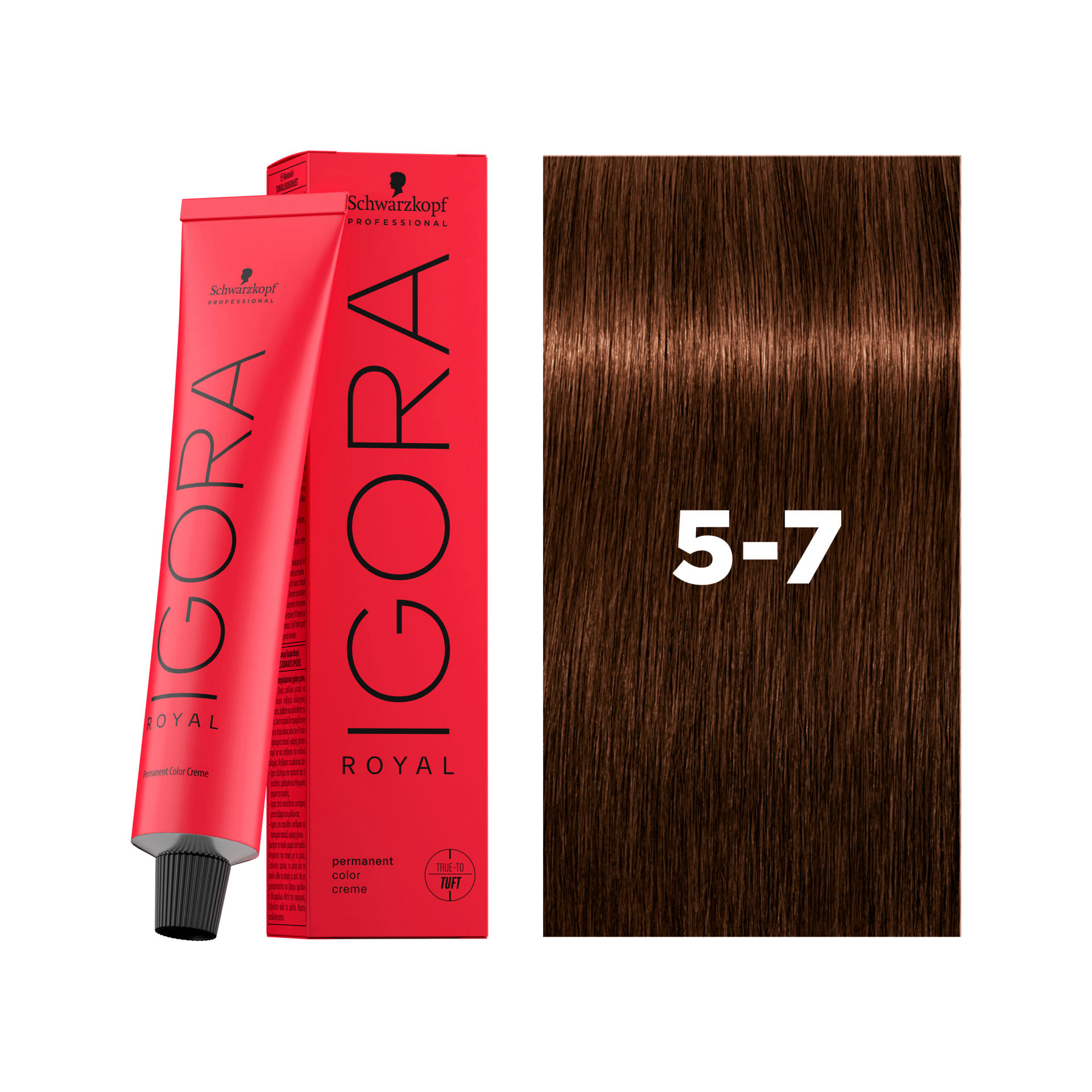 Schwarzkopf Professional Igora Royal 5-7 Light Brown Copper, 60ml