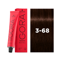 3-68 Dark Brown Chocolate Red