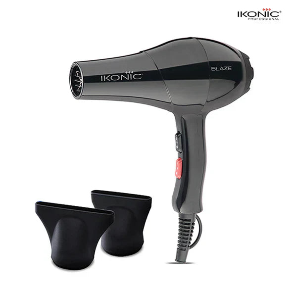 Ikonic Blaze Hair Dryer - Black - Indicrest