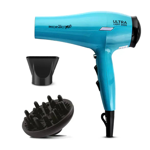 Ikonic Me Ultralight 2000 Hairdryer - Teal - Indicrest