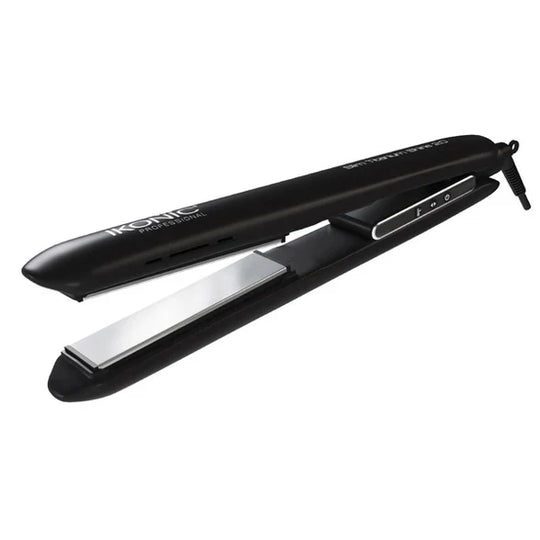 Ikonic Hair Straightener - Slim Titanium Shine Black & Silver Buy at Indicrest