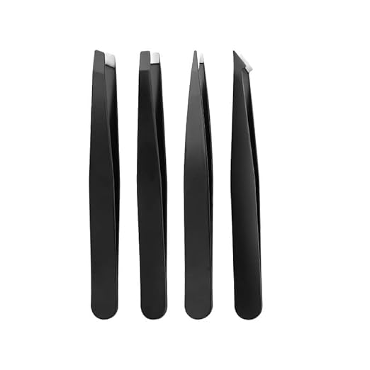 Indicrest 4-Piece Professional Tweezers Set | Indicrest