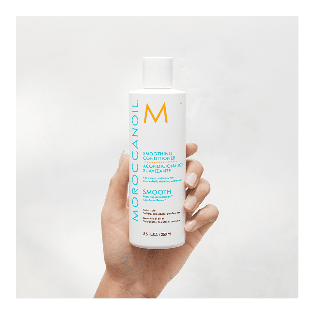 Indicrest Moroccanoil smoothing conditioner bottle