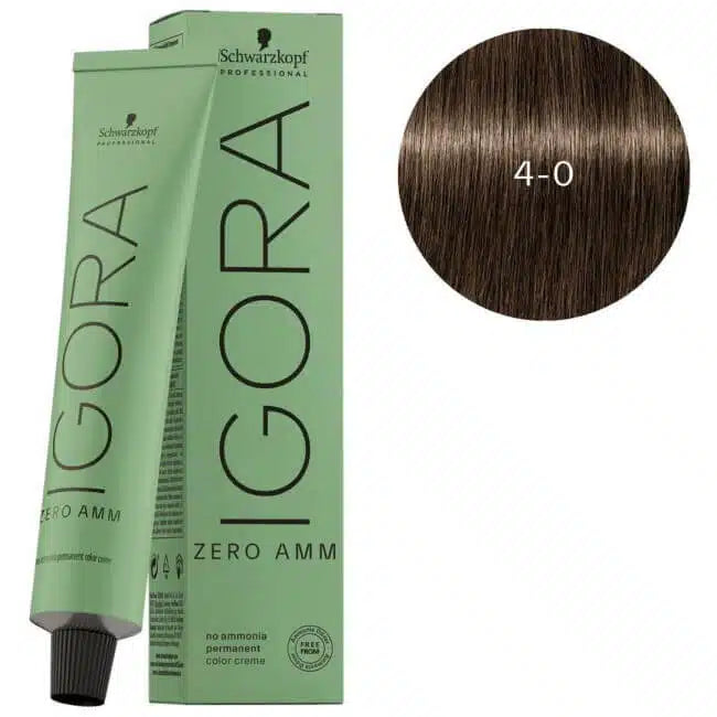 Indicrest Schwarzkopf Igora Zero AMM 4-0 Medium Brown tube