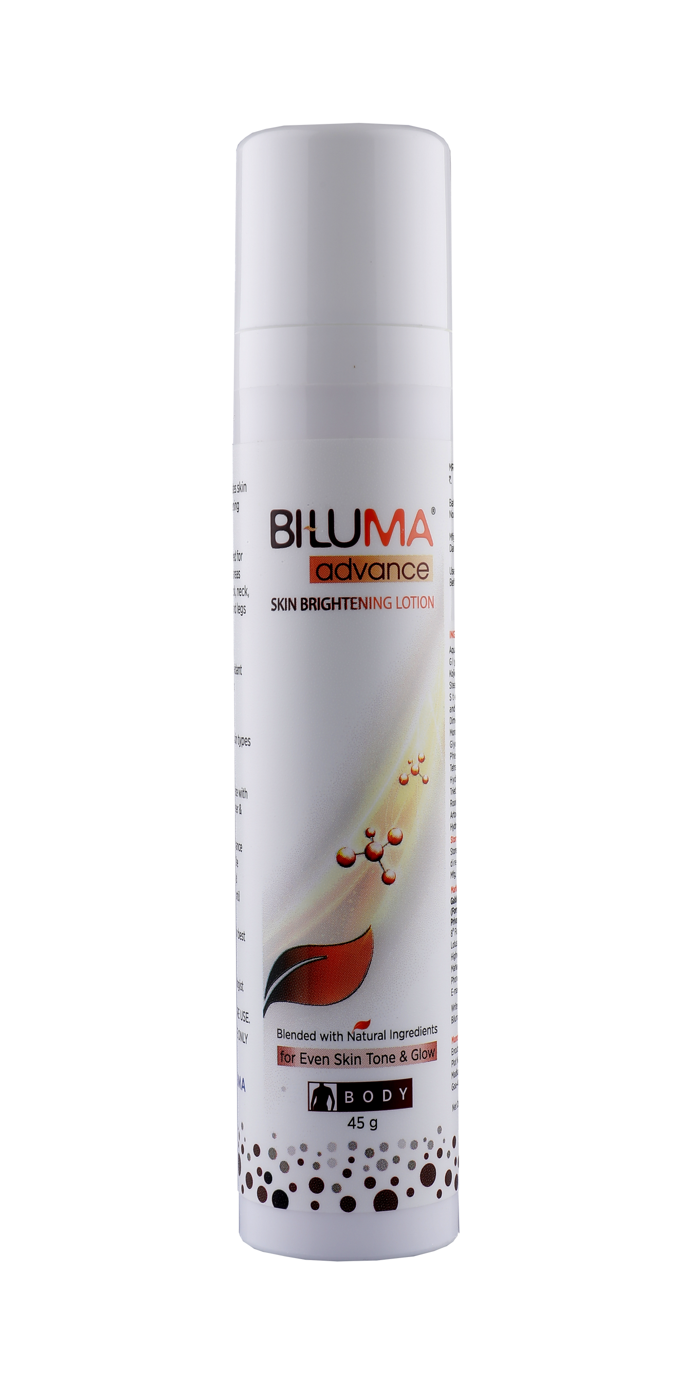 Biluma Advance Skin Brightening Lotion, 45 g