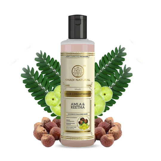 Khadi Alma & Reetha Hair Conditioner 210ml - Indicrest Buy at Indicrest