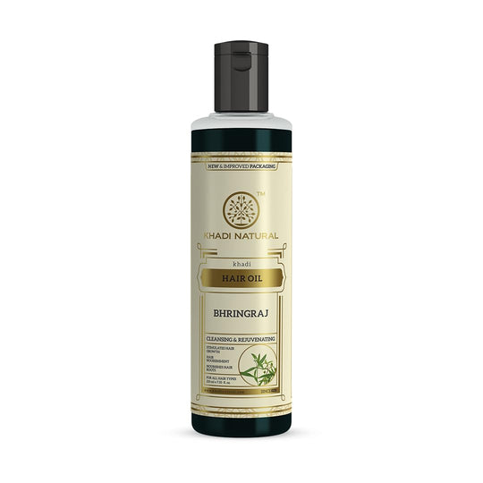 Khadi Bhringraj Hair Oil 210ml - Indicrest Buy at Indicrest