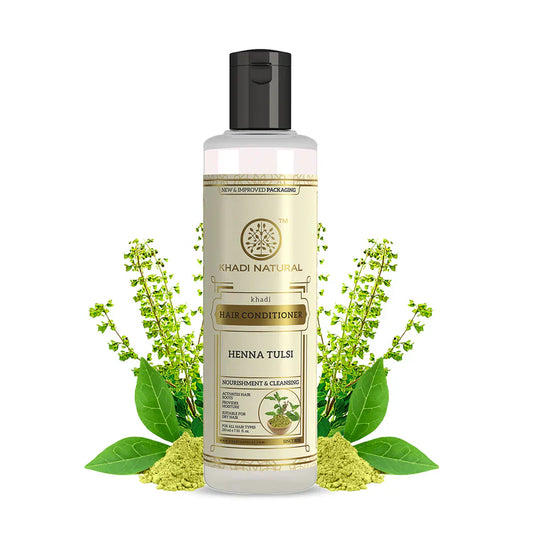 Khadi Henna Tulsi Hair Conditioner 210ml - Indicrest Buy at Indicrest