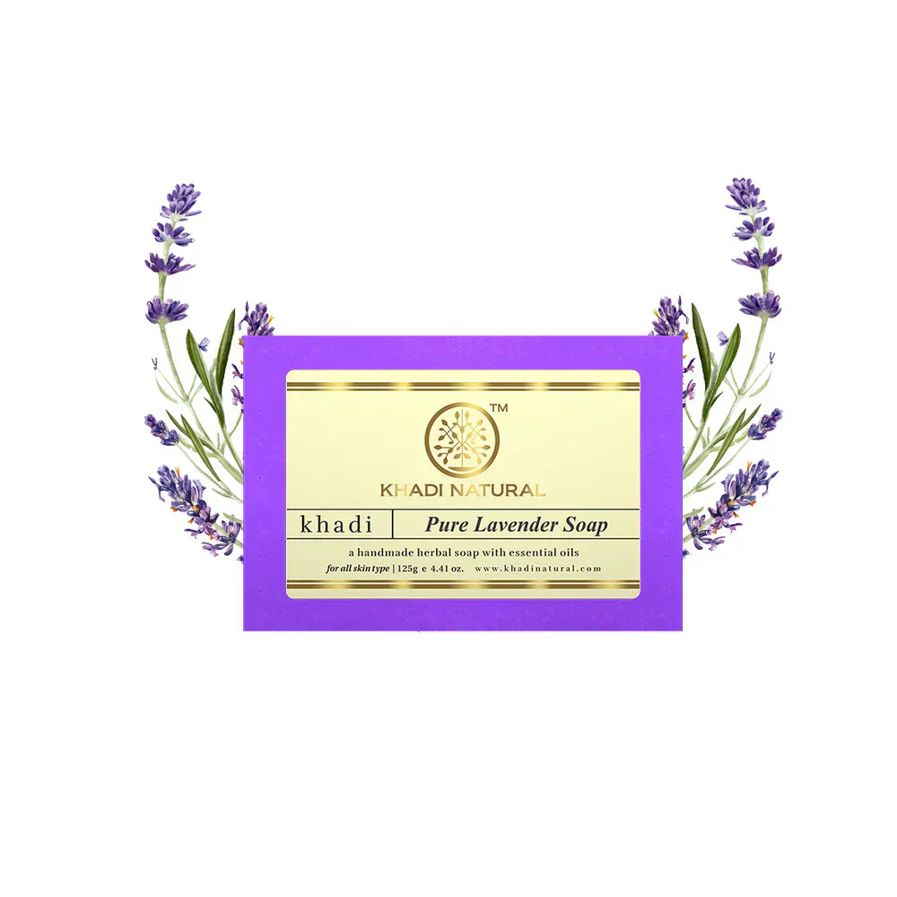 Khadi Lavender Soap 125g - Indicrest