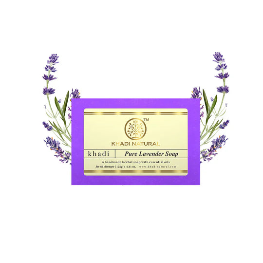 Khadi Lavender Soap 125g - Indicrest Buy at Indicrest