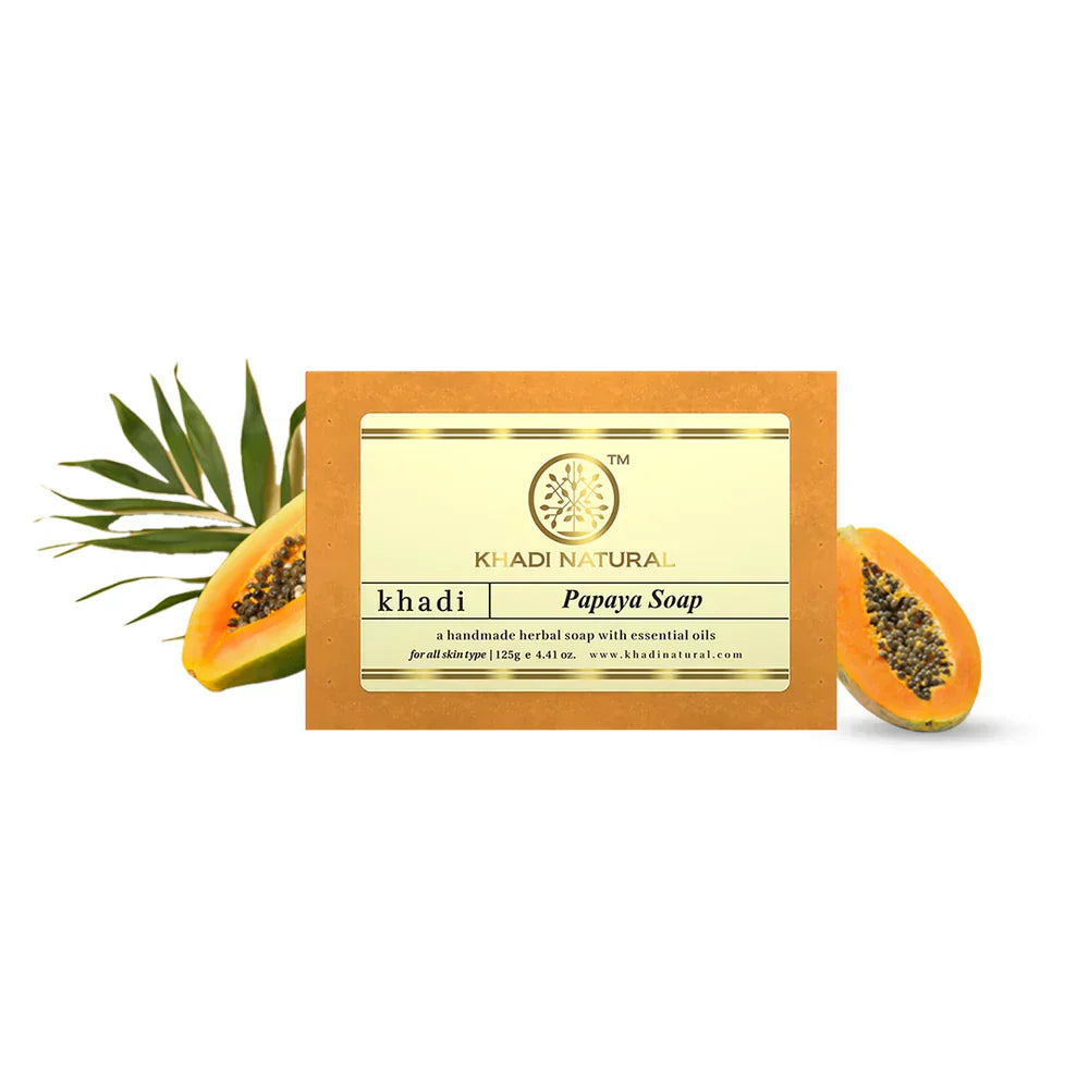 Khadi Papaya Soap 125g - Indicrest