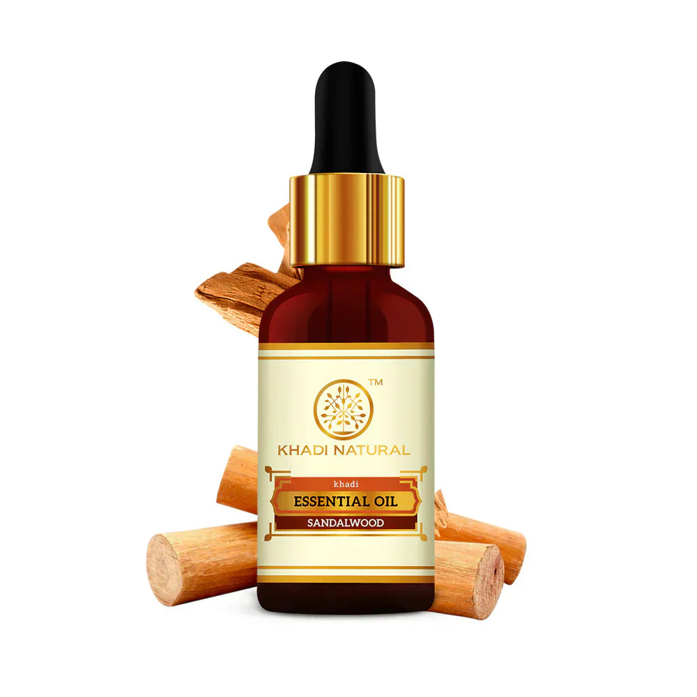 Khadi Sandalwood Ess Oil 15ml - Indicrest