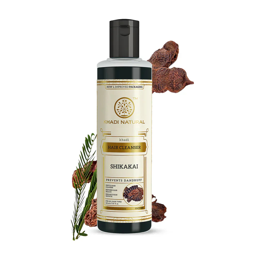 Khadi Shikakai Hair Cleanser 210ml - Indicrest