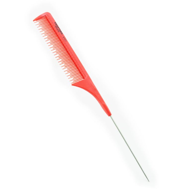 Kraftpro Red Series Red Pin Tail Comb - Indicrest