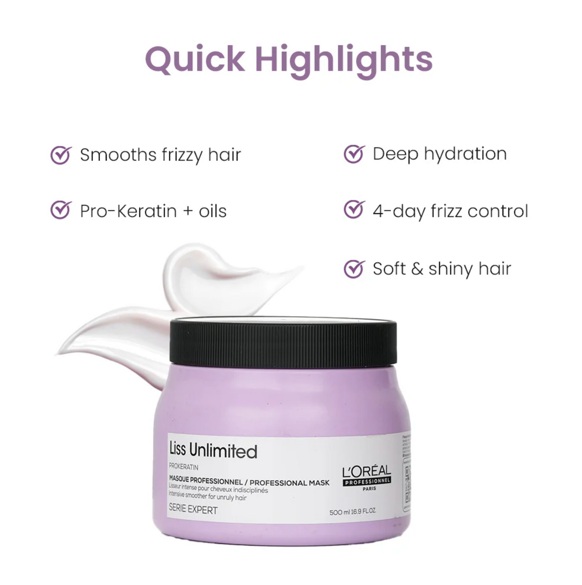 LOréal smoothing mask with Pro-Keratin – Indicrest