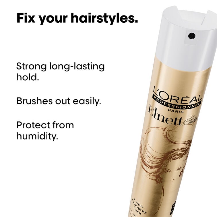 L'Oreal Elnett 500ml big pack finishing spray Indicrest