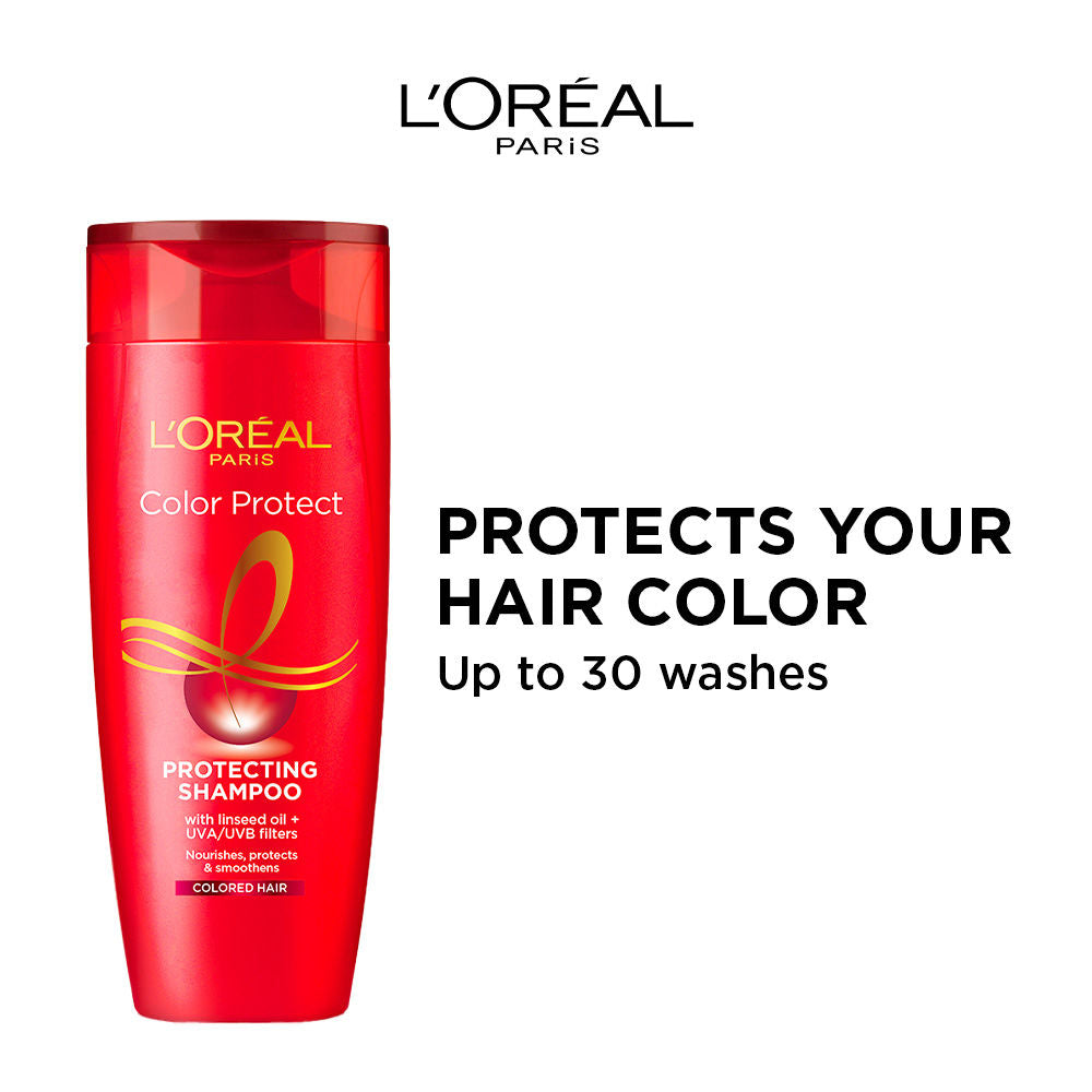 L'Oreal  Paris Colour Protect Shampoo with UVA & UVB Filters (180ml)1