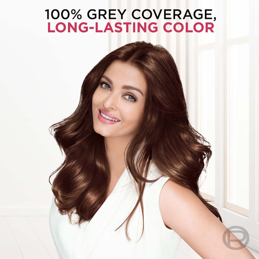 L'Oreal  Paris Excellence Creme Hair Color - 4 Natural Brown (100g + 72ml)2