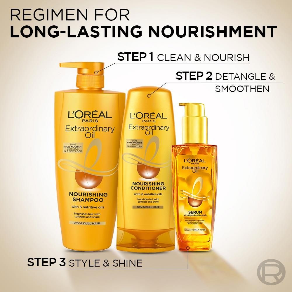L’Oreal Paris Extraordinary Oil Shampoo for Dry & Dull Hair – 180ml6