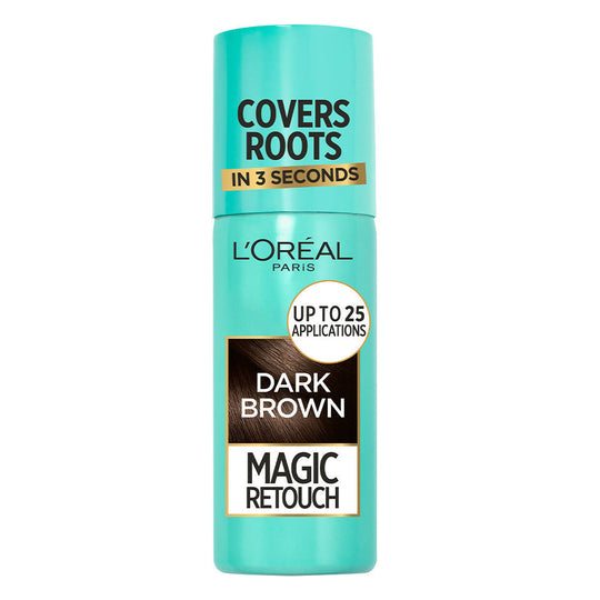 L'Oreal  Paris Magic Retouch Instant Root Concealer Spray - Dark Brown - (75ml) Buy at Indicrest