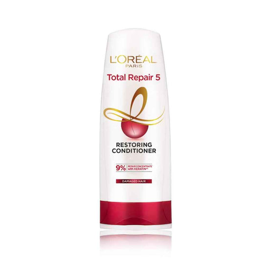 L'Oreal  Paris Total Repair 5 Restoring Conditioner With Keratin XS For Damaged Hair (180ml) Buy at Indicrest