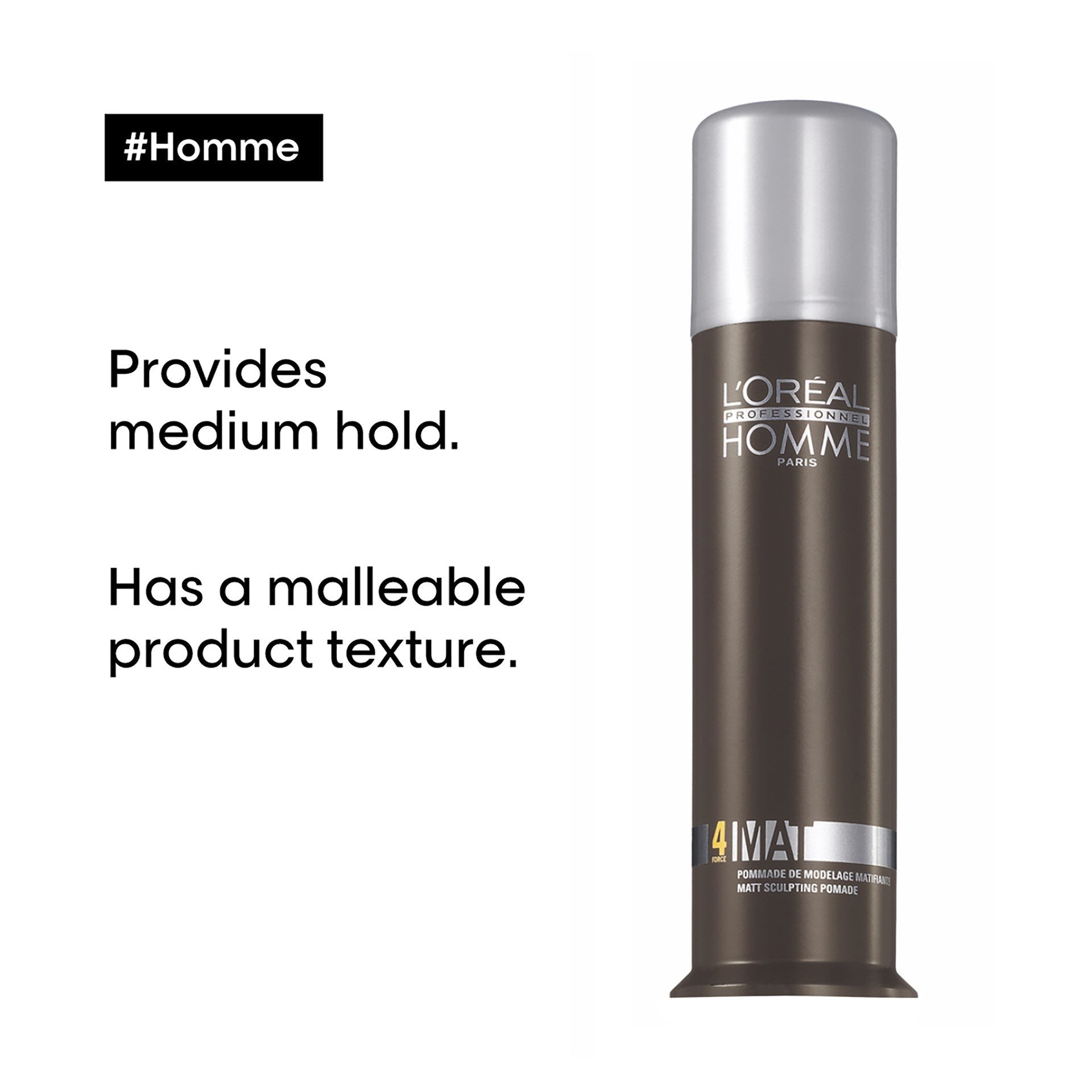 L'Oreal Professionnel Homme Mat, 80ml product image Indicrest