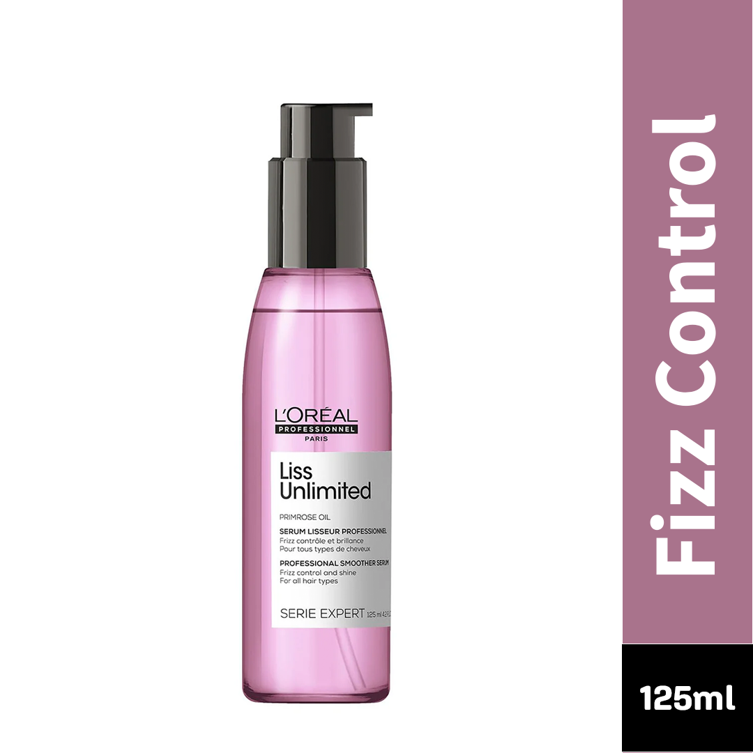 L'Oreal Professionnel Liss Unlimited Serum, 125ml | Frizz-Control & Smoothening Hair Serum