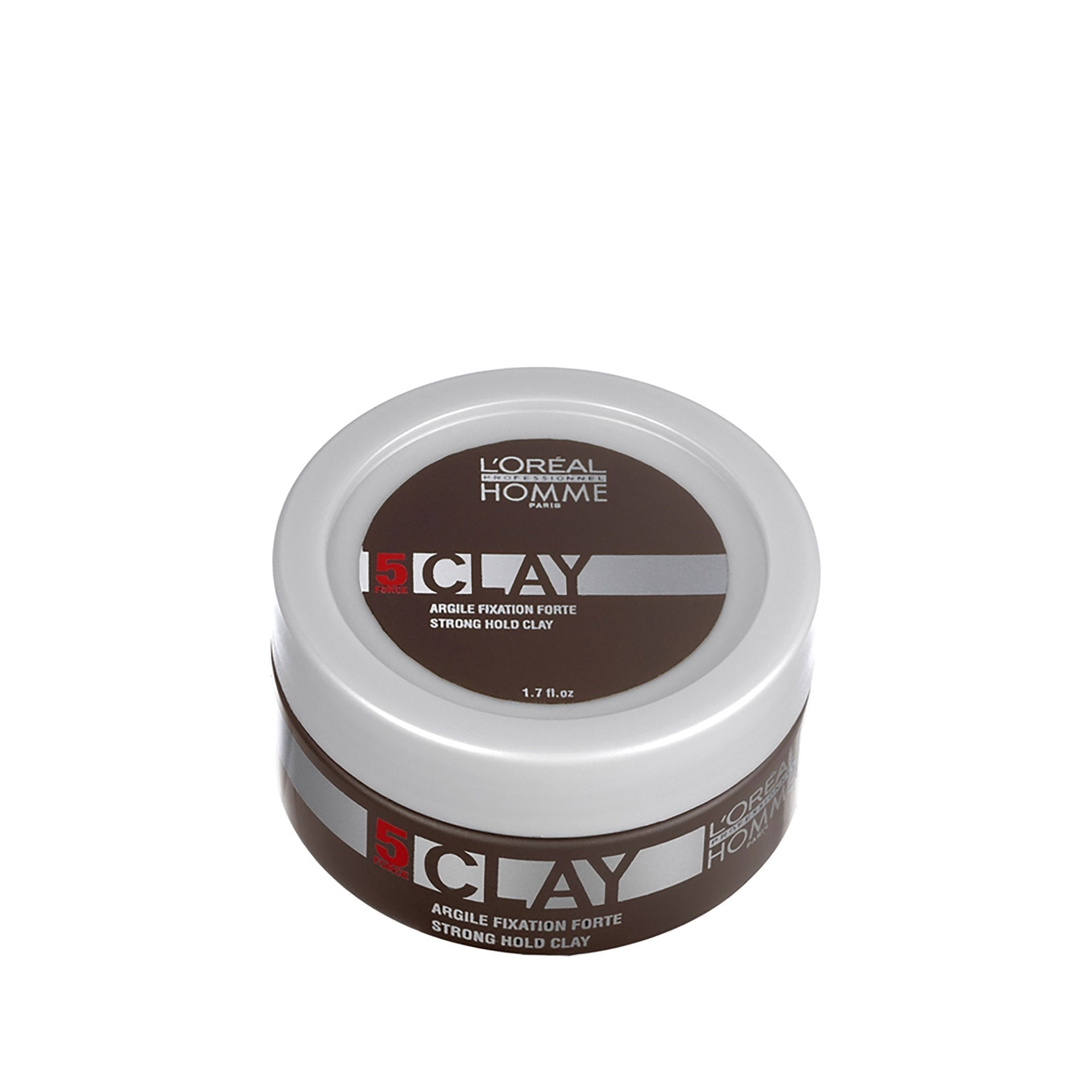 L'Oreal  Professionnel Paris - Homme 5 Force Strong Hold Matt Clay (50ml)