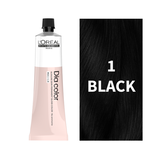 L'Oreal Professionnel Paris Dia Color 1-Black, 60ml Buy at Indicrest