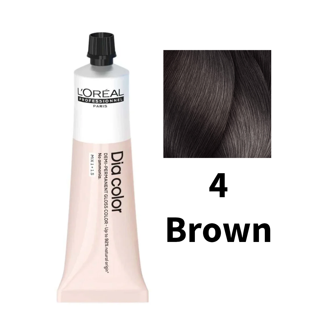 L'Oreal Professionnel Paris Dia Color 4-Brown, 50ml