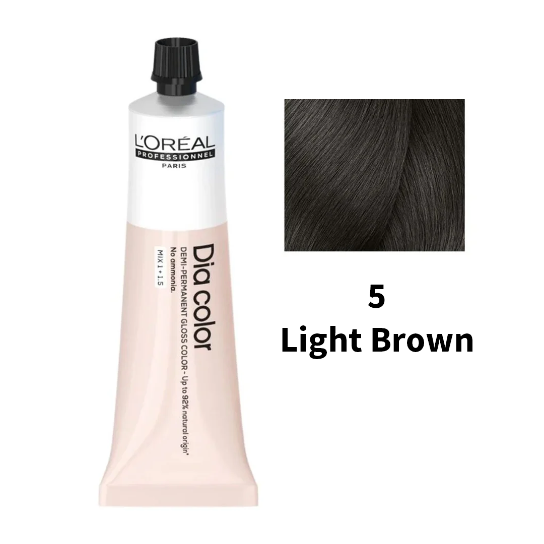 L'Oreal Professionnel Paris Dia Color 5-Light Brown, 50ml