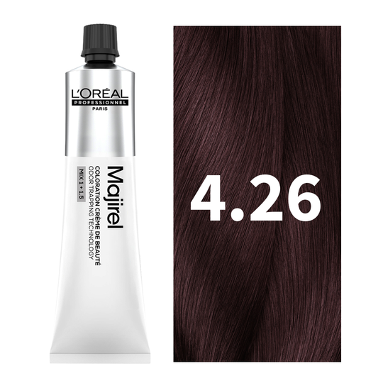 L'Oreal Professionnel Paris Majirel - 4.26 (Iridescent Red Brown) 49.5 g Buy at Indicrest