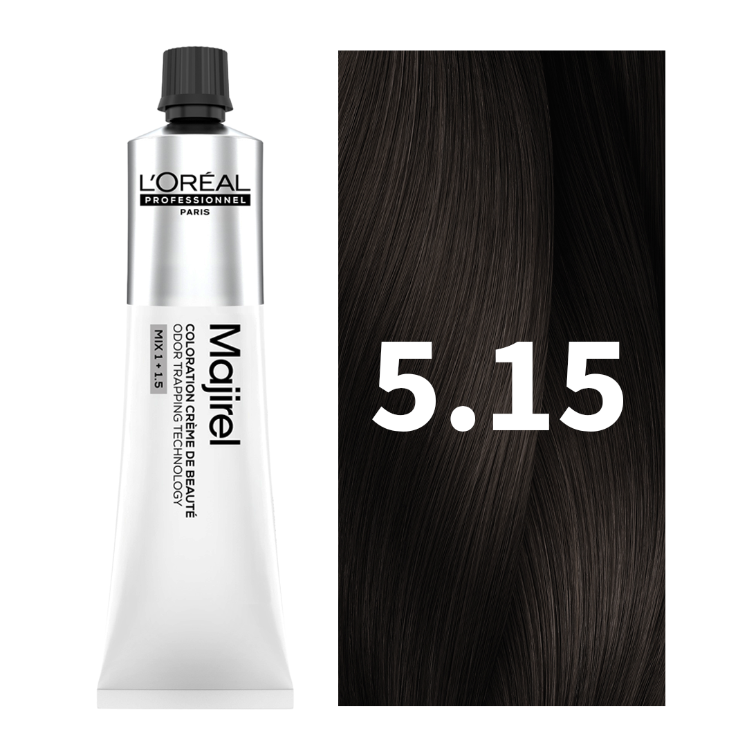 L'Oreal Professionnel Paris Majirel - 5.15 (Light Ash Mahogany Brown) 49.5g Indicrest Buy at Indicrest