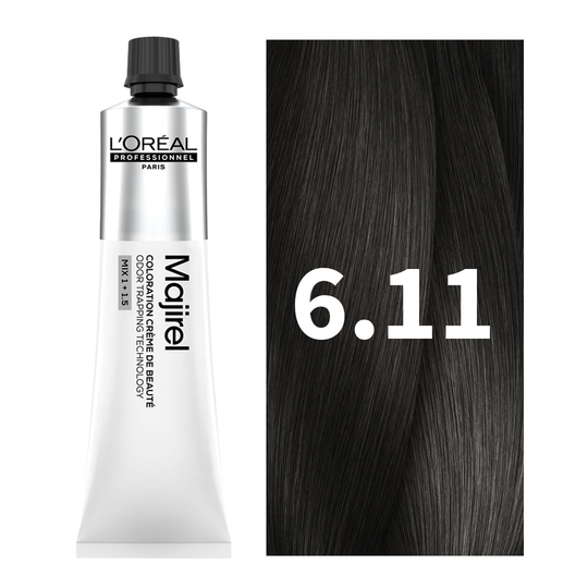 L'Oreal Professionnel Paris Majirel - 6.11 (Dark Deep Ash Blonde) 49.5 g Indicrest Buy at Indicrest