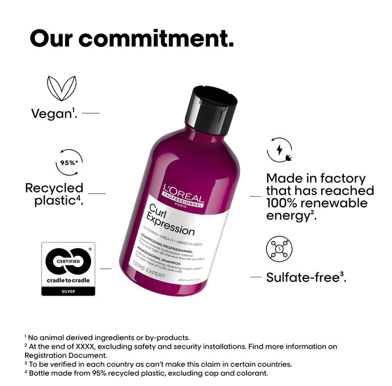 L'Oreal moisturising for curly hair 300 ml Indicrest