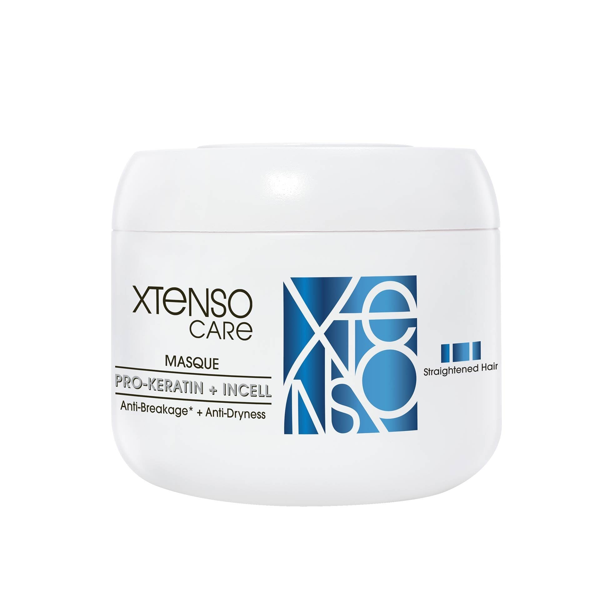 L'Oreal Professionnel Paris Xtenso Care Hair Masque - Pro-keratine + Incell - Straightened Hair, 490g