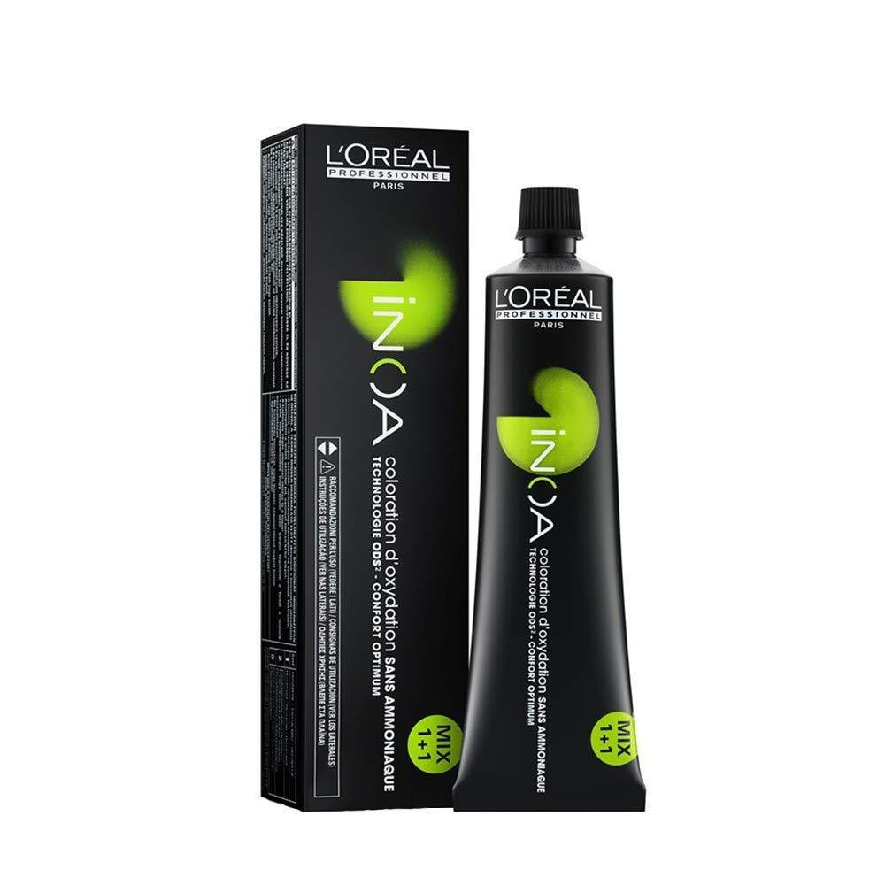 L'Oreal  Professionnel Paris - 5.26 Light Iridescrent Red Brown - Inoa Ammonia Free Permanent Colour - Mix 1:1 - (60g) - Indicrest