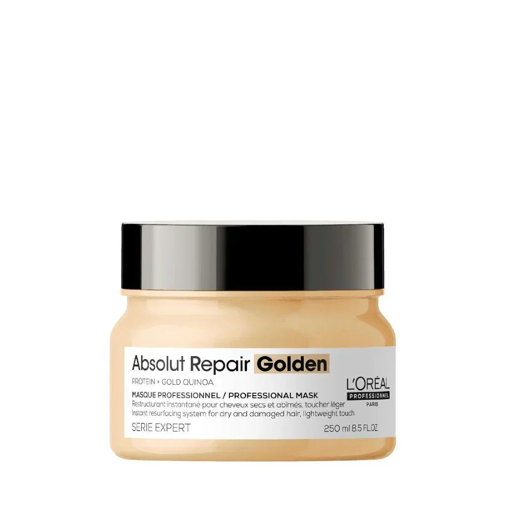 L'Oreal  Professionnel Paris Absolut Repair Hair Mask With Protein + Gold Quinoa - (250g) - Indicrest
