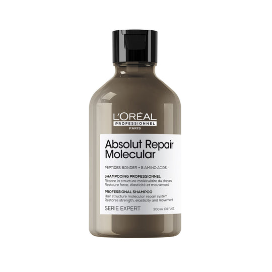 L'Oreal  Professionnel Paris Absolut Repair Molecular Shampoo, 300ml - Indicrest Buy at Indicrest