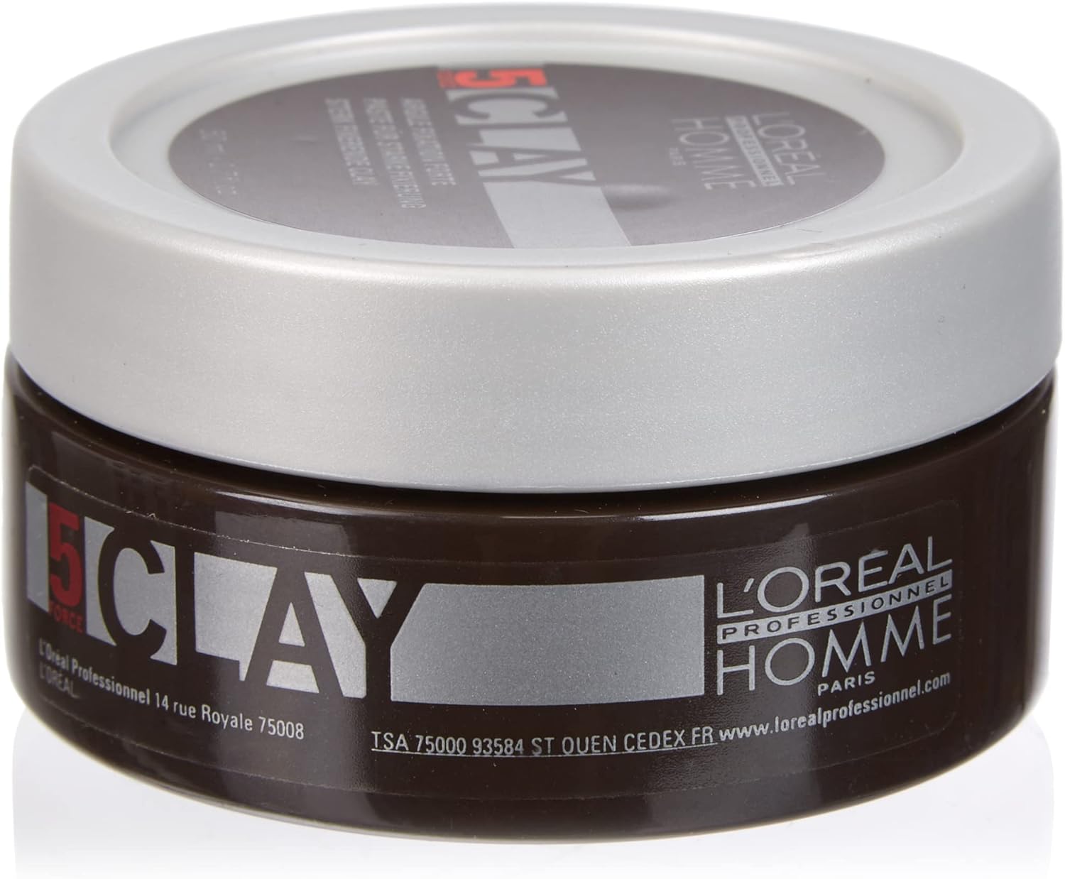 L'Oreal  Professionnel Paris - Homme 5 Force Strong Hold Matt Clay (50ml) - Indicrest
