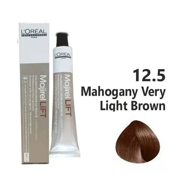 L'Oreal  Professionnel Paris - Majirel Majilift -12.5 (Mahogany Very Light Brown) - Mix 1:2 - (49.5g) - Indicrest