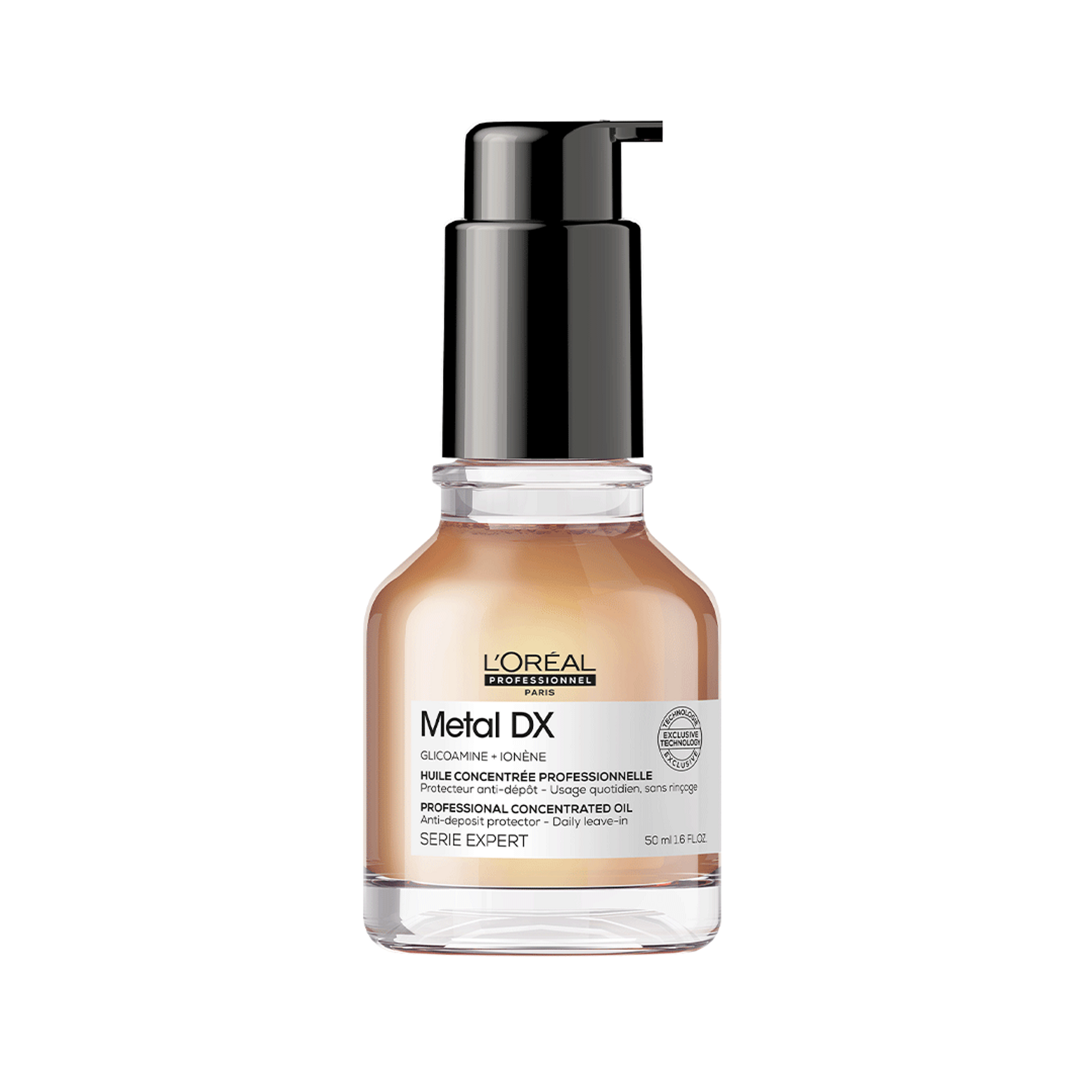 L’Oreal Professionnel Metal DX Shampoo, 300ml | Metal DX Concentrated Oil Serum, 50ml Combo