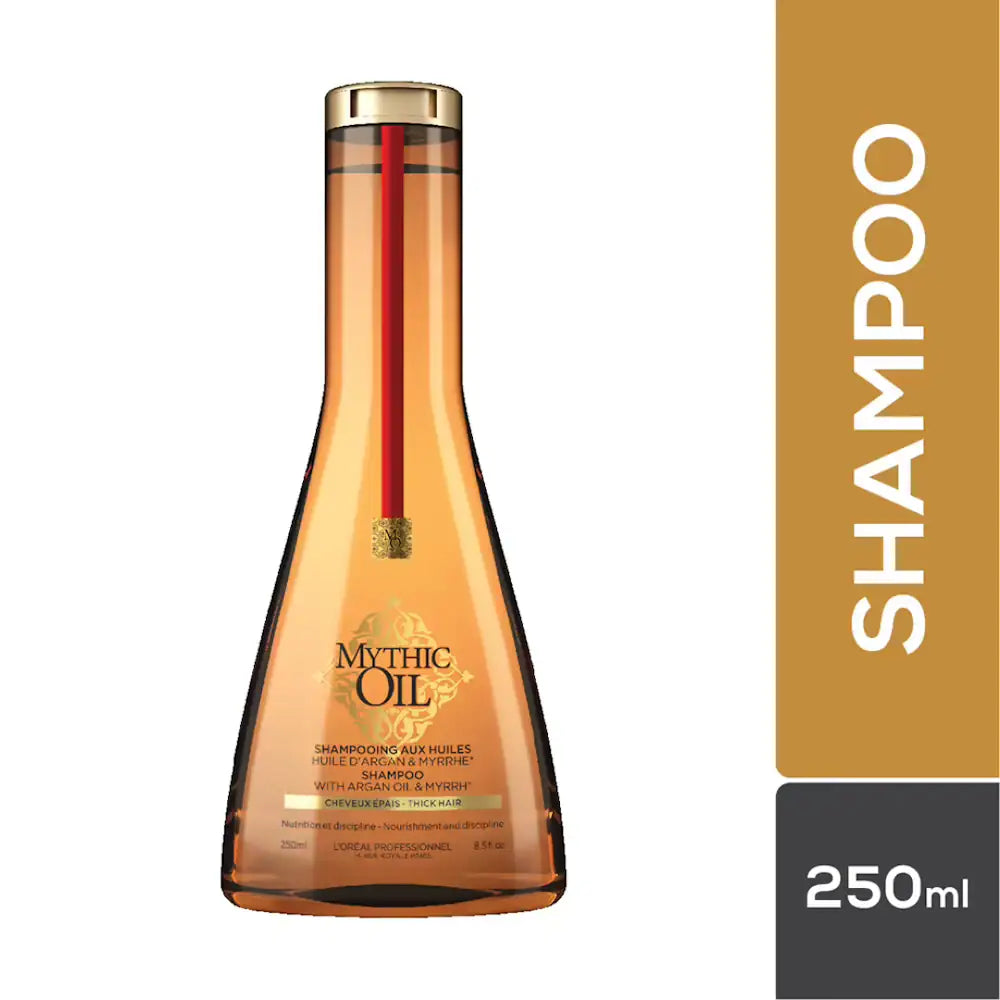 L'Oreal  Professionnel Paris Mythic Oil Argan Oil Rich Shampoo - (250ml) - Indicrest